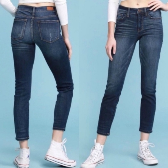 Judy Blue Relaxed Ankle Jeans 32 - Picture 1 of 14